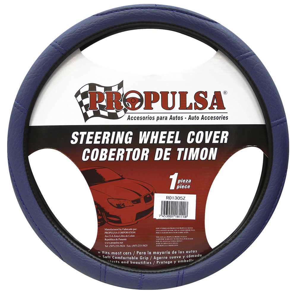 [R01305Z] Forro Para Timon Azul/negro Propulsa. Azul/negro. Estándar