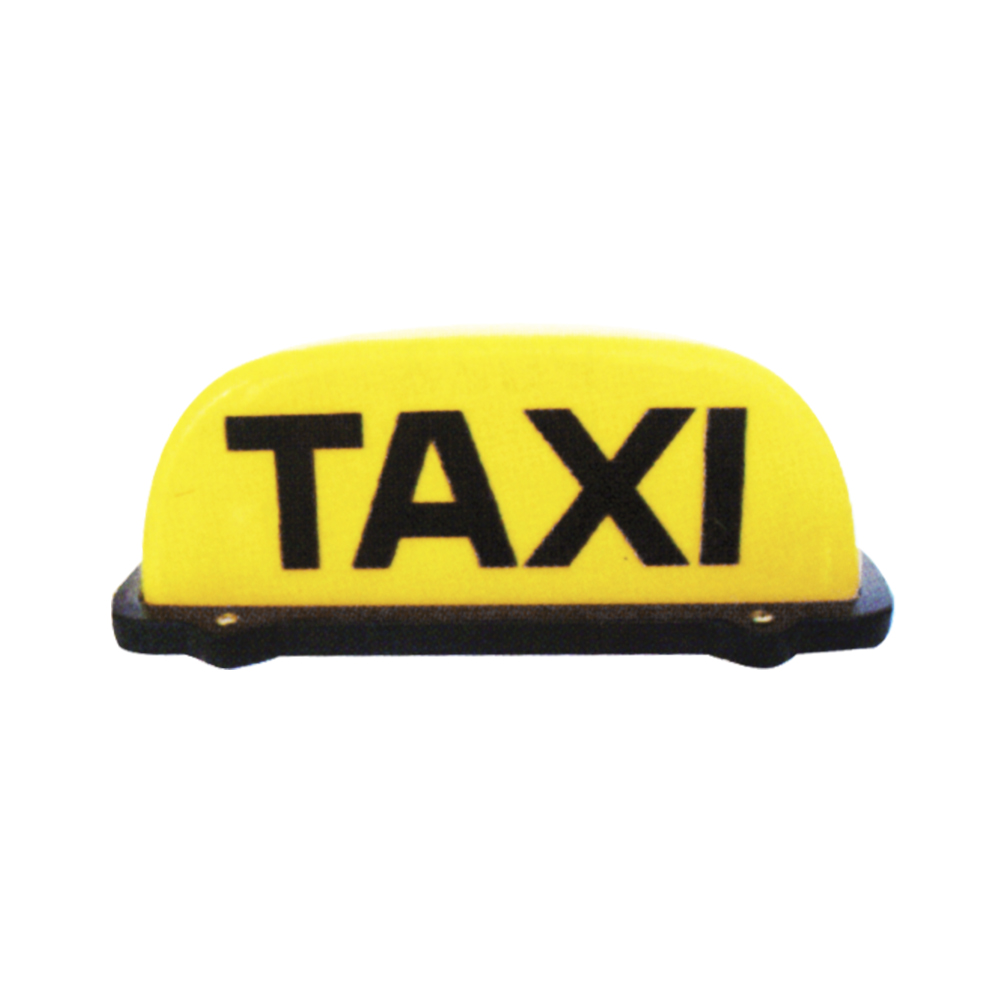 [R01446] Luz Para Taxi Amarilla Chica. Blanco. 12v