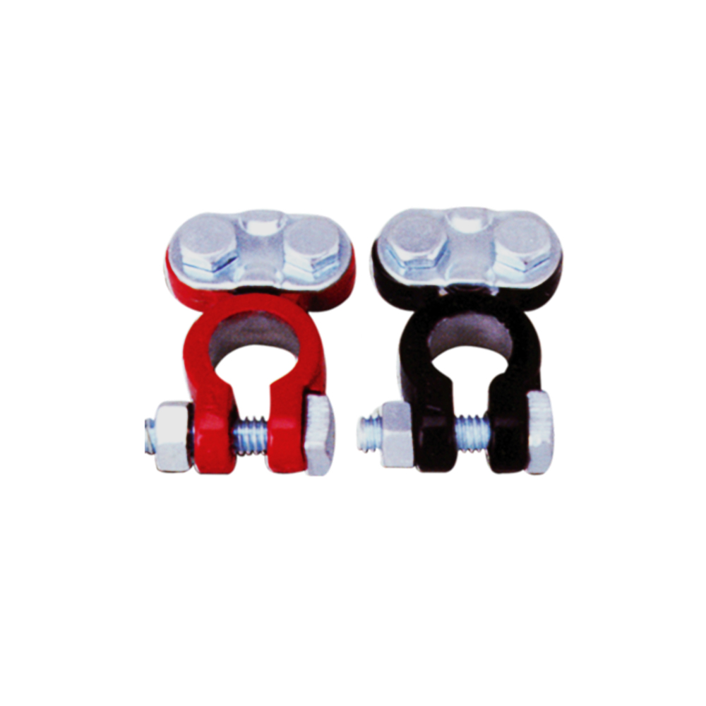 [R01650] Terminal D/aluminio Para Bateria Carro(par). Aluminio. 118g