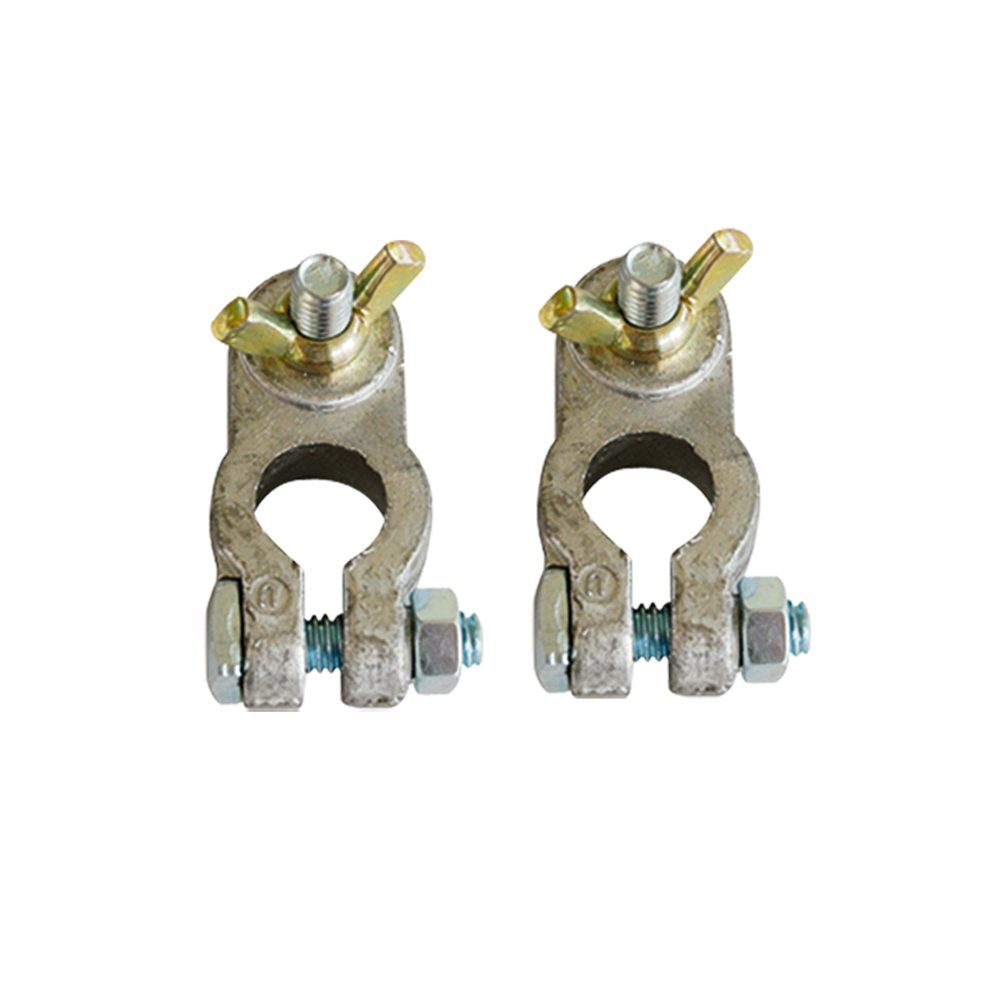 [R01653] Terminal D/plomo Para Bateria Hd Carro (par). Plomo. 298g