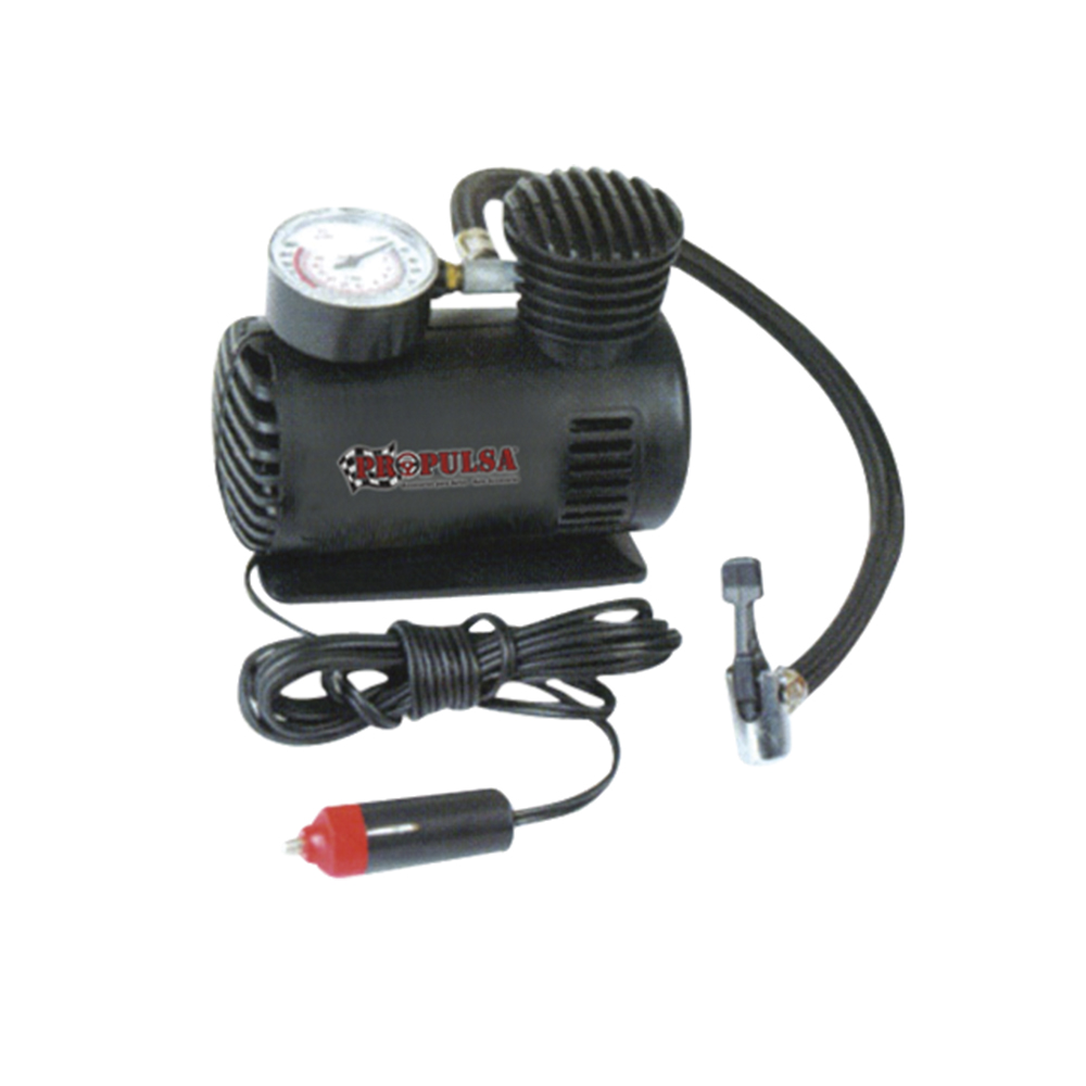 [R01995] Compresor D/aire 12v Propulsa. Negro. 250 Psi