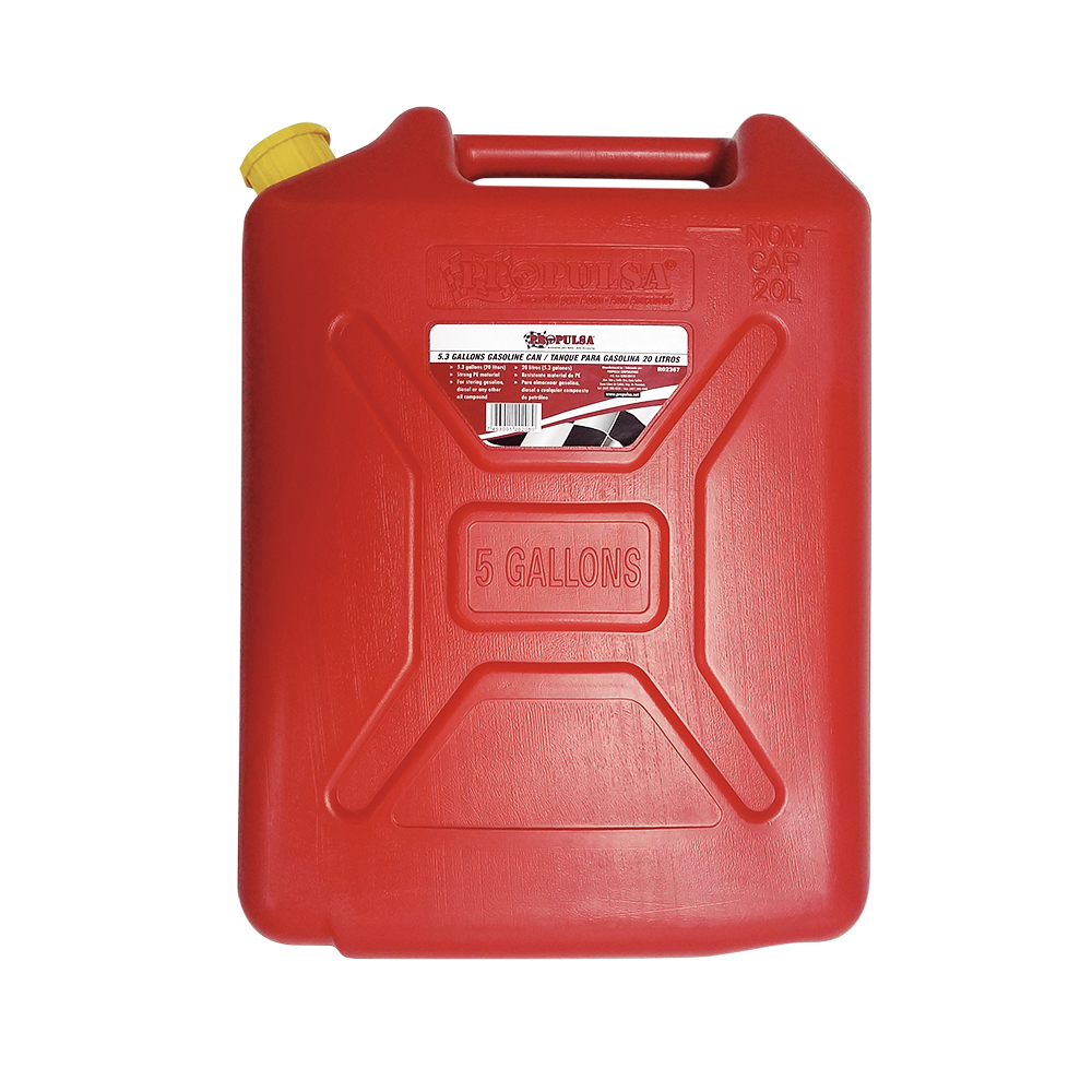 [R02367] Tanque Para Gasolina 20 Litros Propulsa. Rojo. 4gl