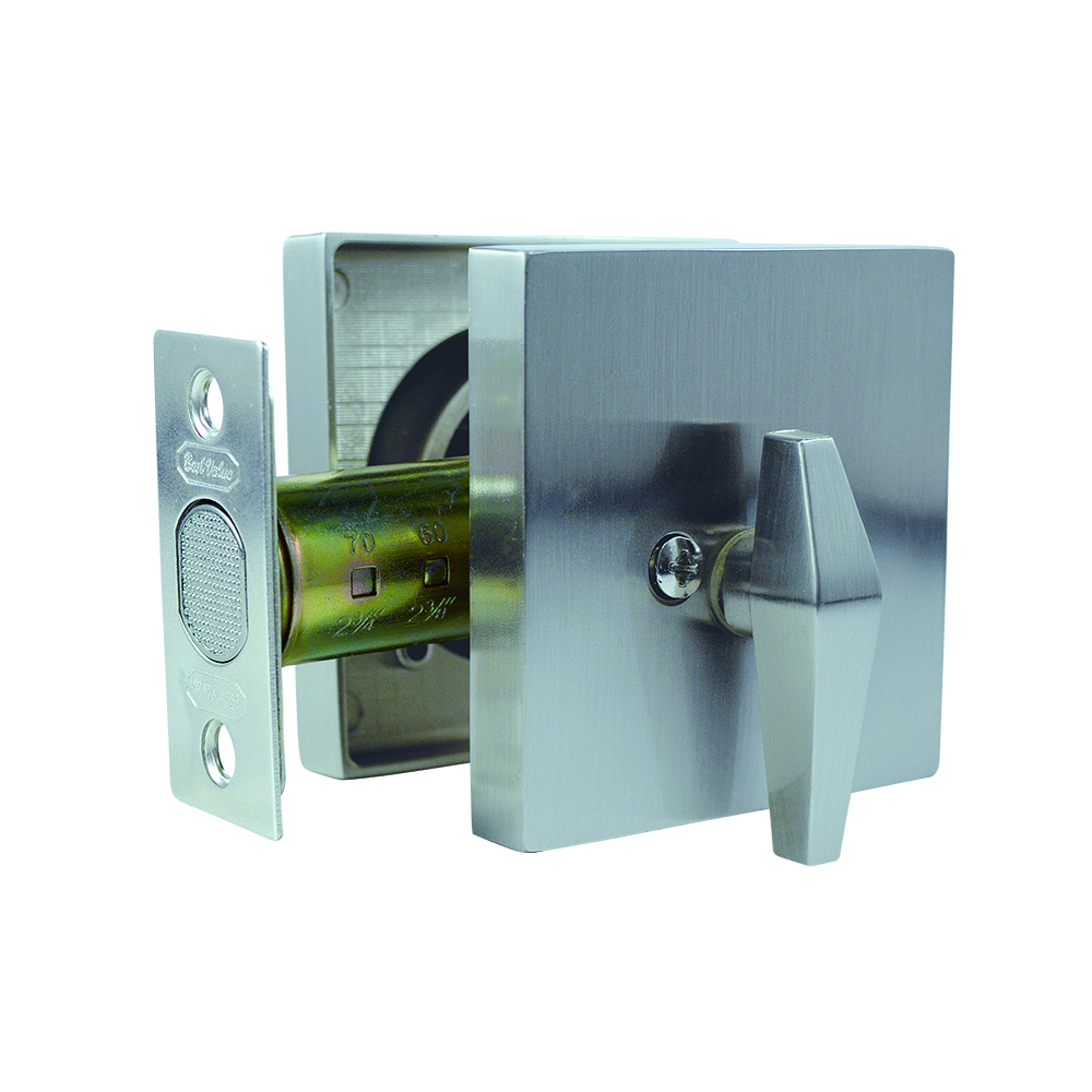 [C17640] Cerradura Bestvalue D. Bolt Senc Cp. Cromado. 2-3/8