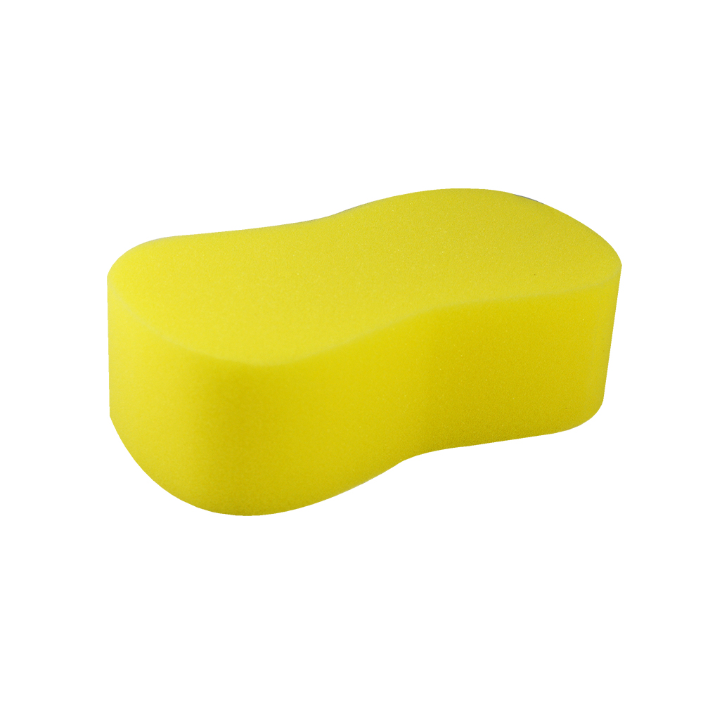 [R02370] Esponja Expansible Para Lavar Auto. Amarillo. 8 X 4. 4