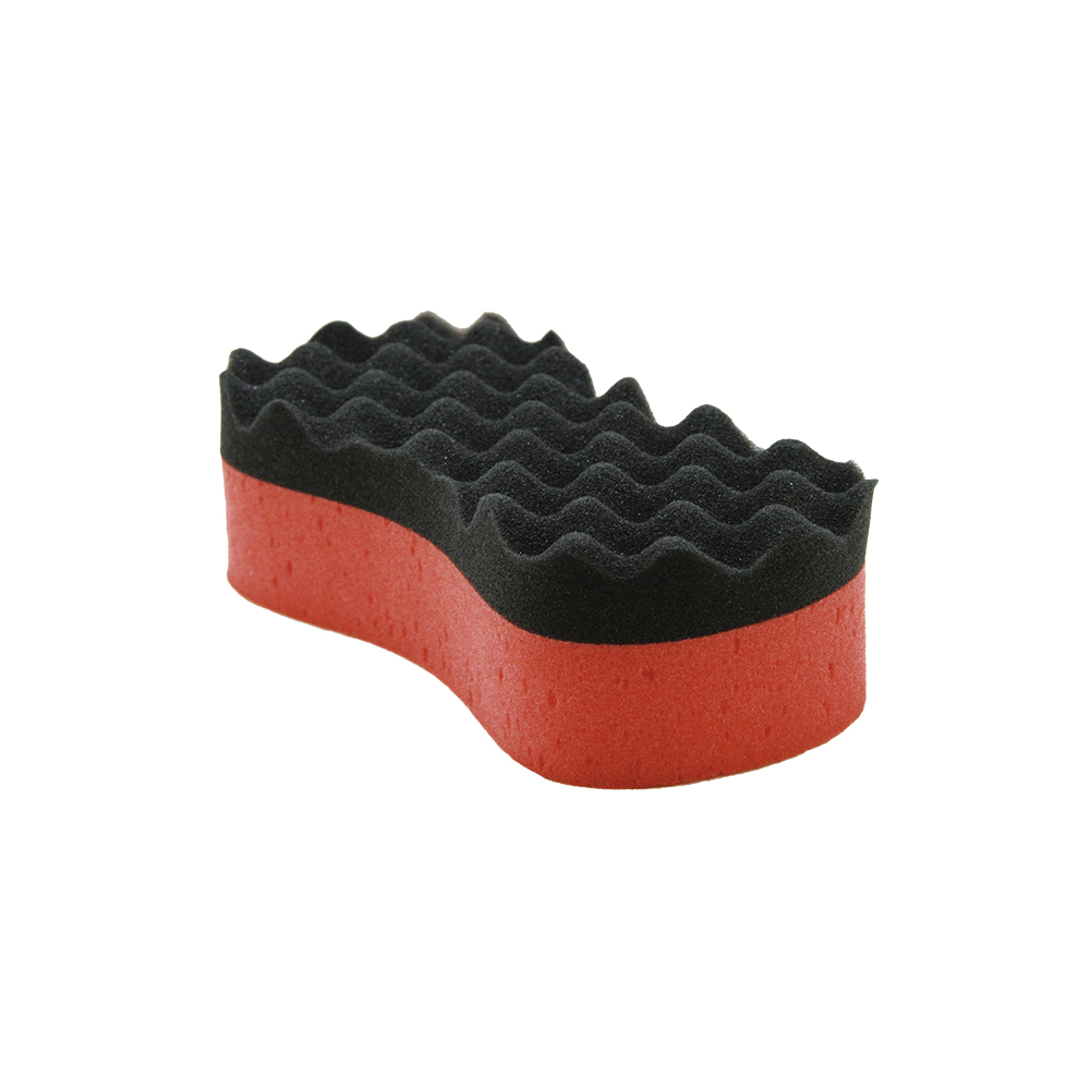 [R02371] Esponja Para Lavar Auto Propulsa. Negro/rojo. 8. 5 X 4. Multipropósito