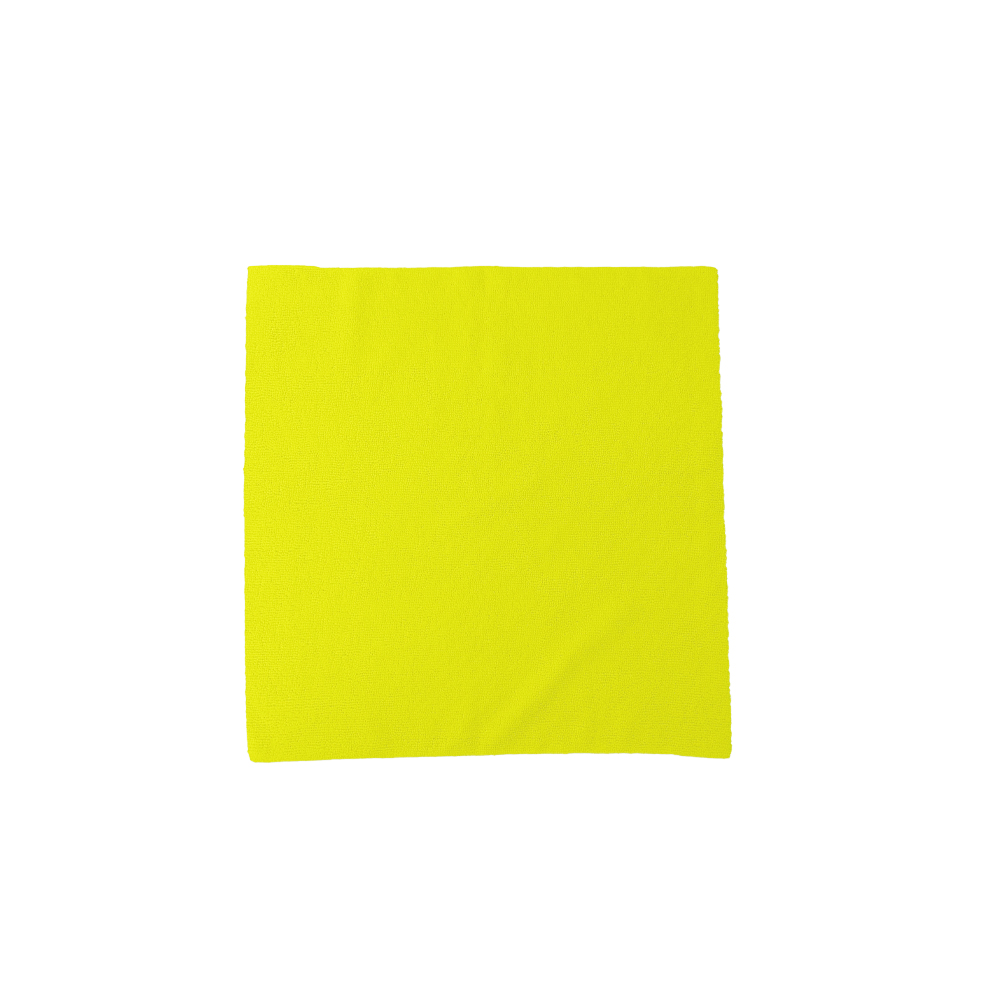 [R02379] Toalla De Microfibra Pack 40pcs Propulsa. Amarillo. 16x16 (40x40cm)