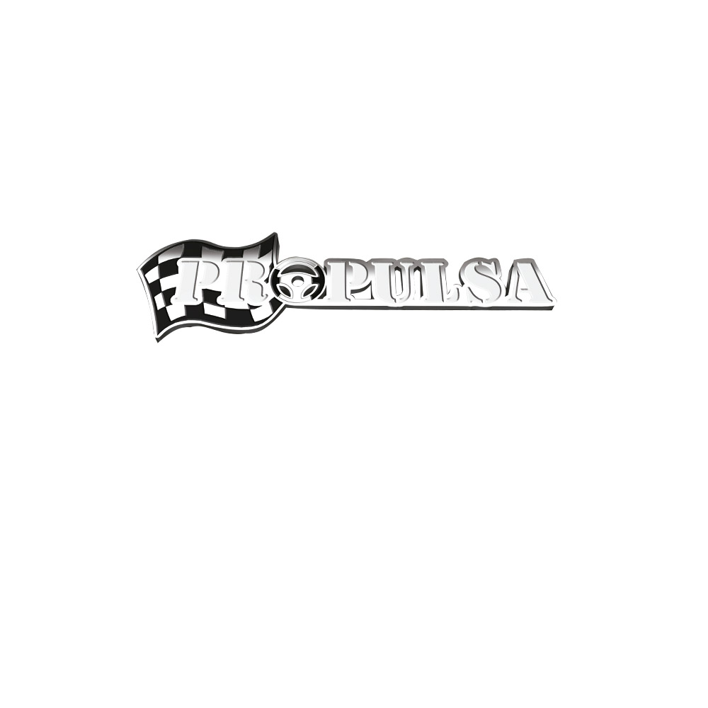 [R02584] Emblema Cromado Propulsa.