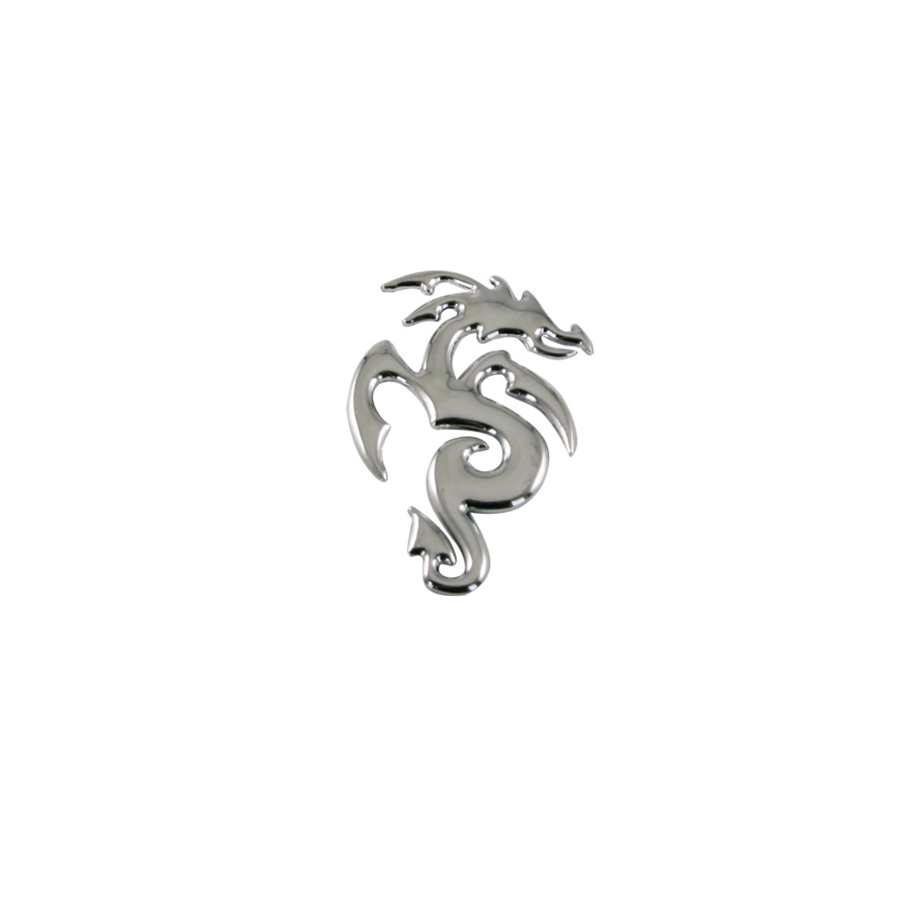 [R02591] Emblema Cromado Dragon.