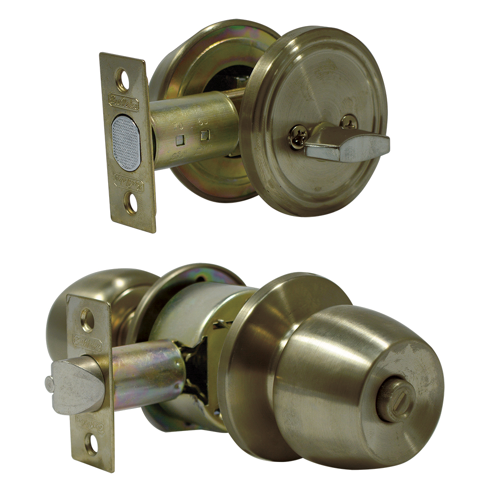 [C17692] Cerradura Combo Ab Sencillo Keyalike. Bronceado. 2-3/8