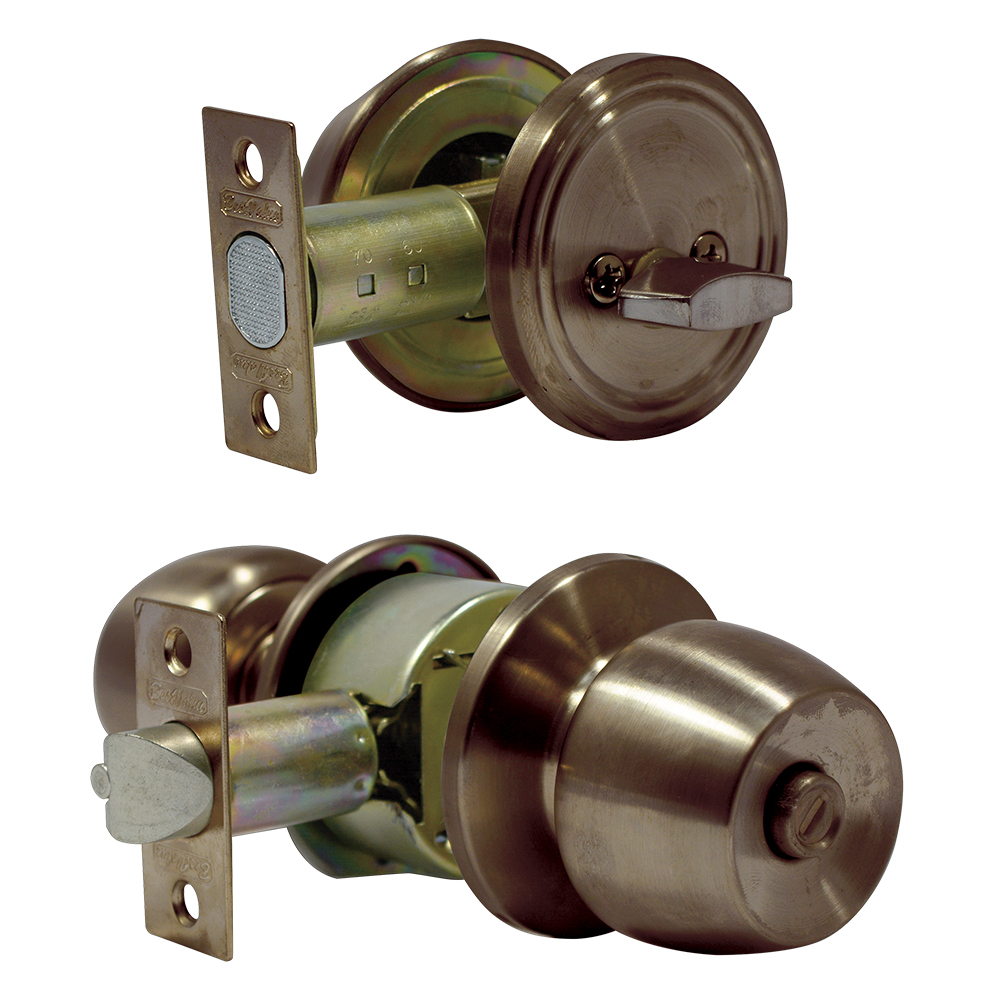 [C17693] Cerradura Combo Ac Sencillo Keyalike. Cobrizado. 2-3/8