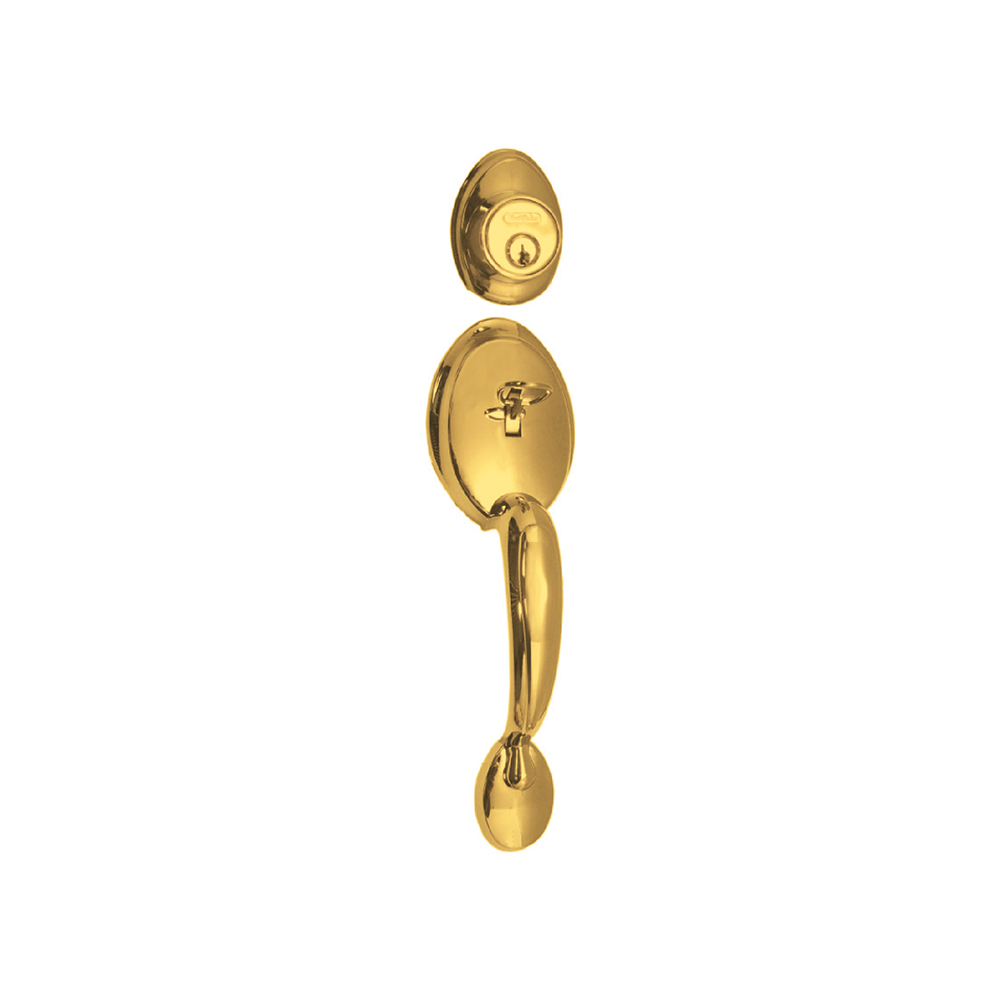 [C189019D] Cerradura Decorativa Con S #9019 Bp. Dorado. 2-3/8 (60mm)