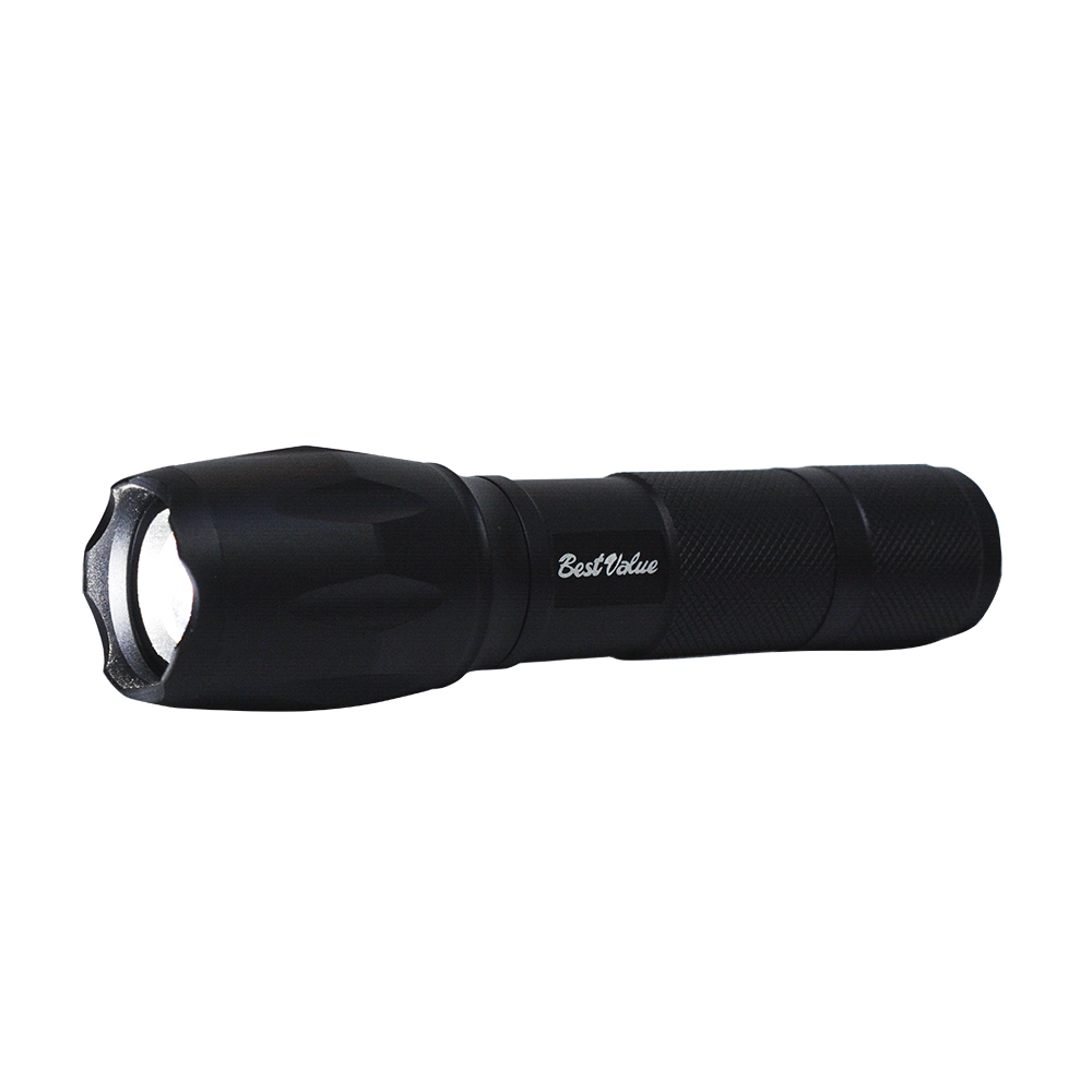 [E07145] Linterna Recargable Led 5w. Negro