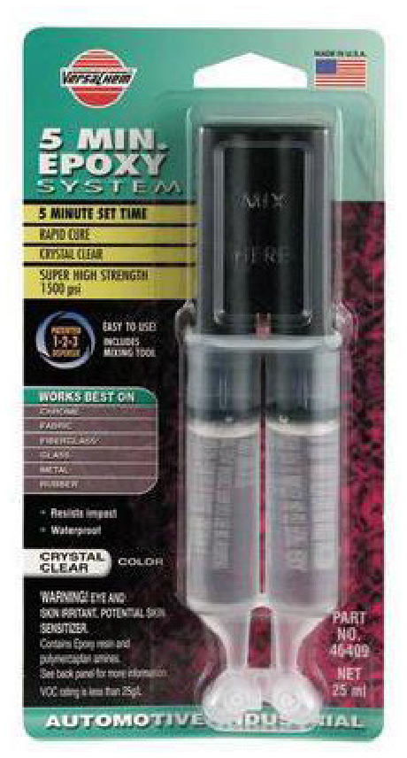 [A0646409] Epoxico Versachem 5 Minutos En Jeringa. Transparente. 25ml. (en Jeringa)