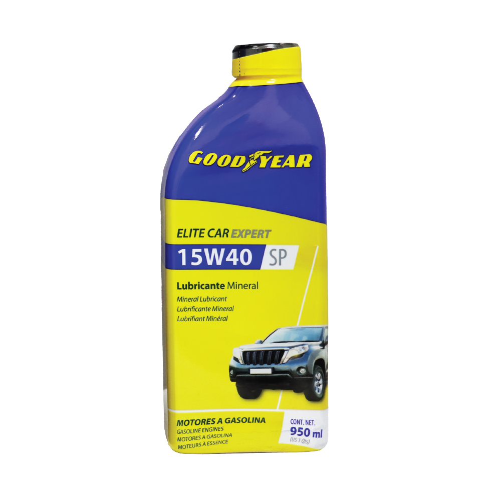 [A10040] Aceite 15w40 Goodyear Mineral 1qt (0. 946l). Mineral. 1 Qt (950ml)
