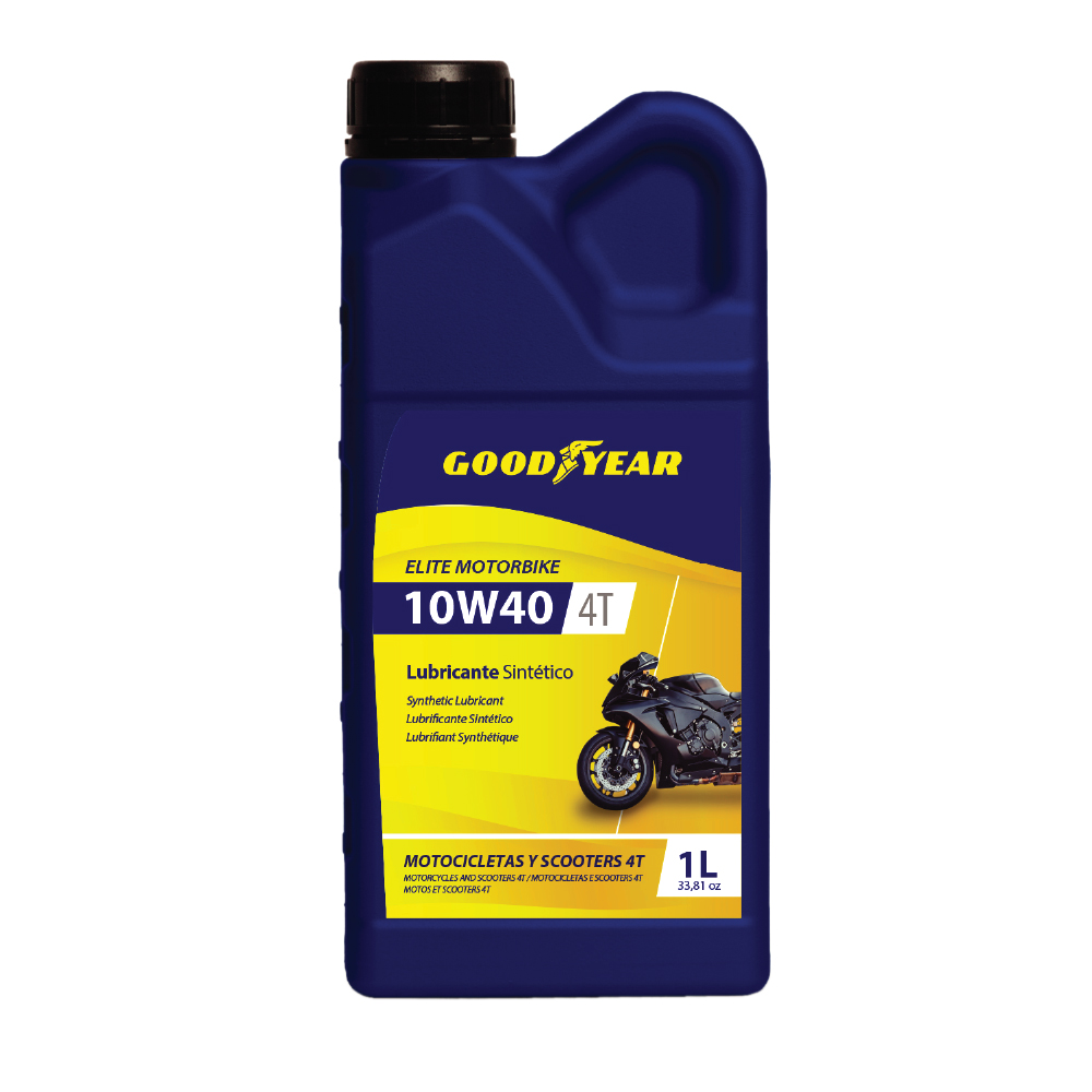 [A10056] Aceite 10w40 4t Goodyear Sintetico 1l(1. 05qt). Sintético. 1l (33,81 Oz)