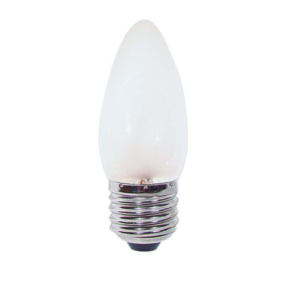 [E32141] Foco Torpedo Nevado 40 Watts E27. Nevado. 40w. Transparente