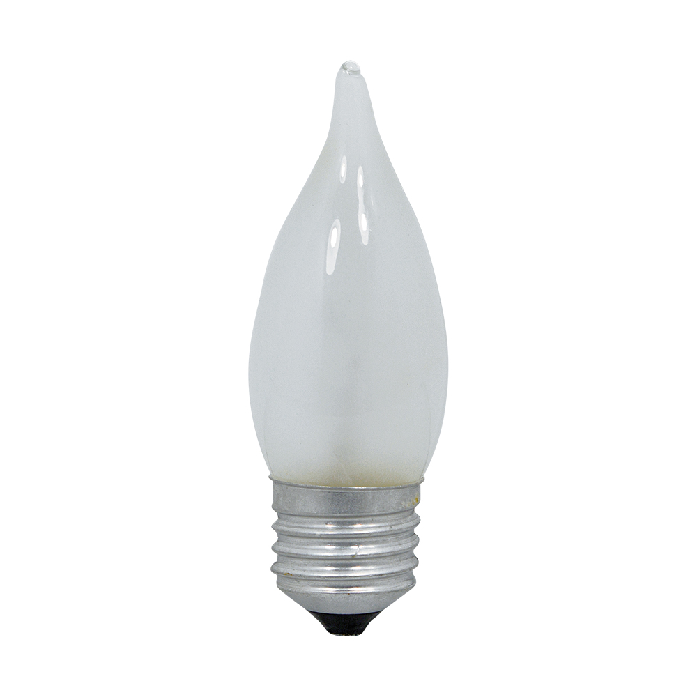 [E32148] Foco Flama Nevado 40 Watts E27. Nevado. 40w