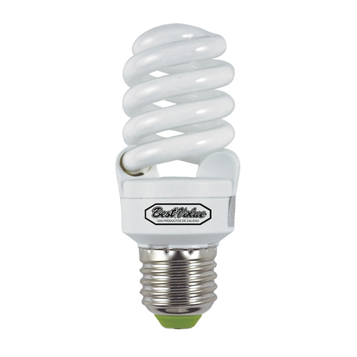 Ahorrador Espiral 13w 4 Wl E-27. Amarillo. (amarillo)
