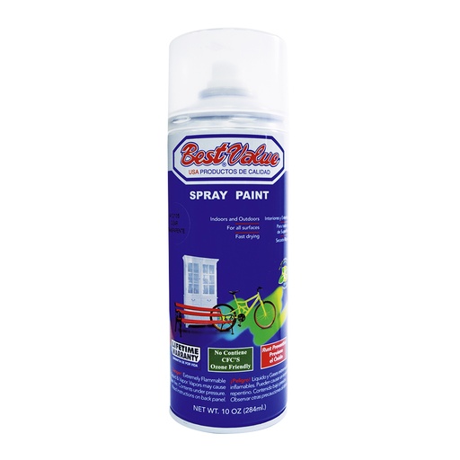 Pintura Spray Clear. Transparente. 10 Oz. (en Spray)