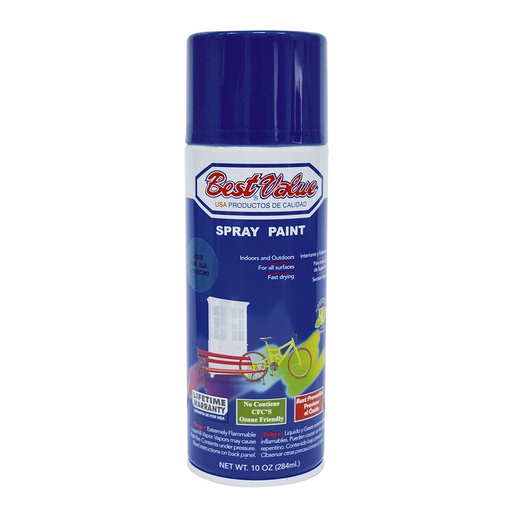 Pintura Spray Azul Oscuro. 10 Oz. (en Spray)