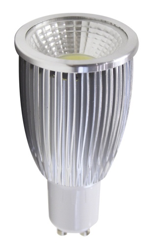 Lampara Led 10w 2700k Mr16/gu10. Niquelado.