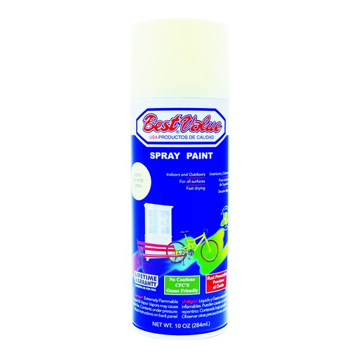 Pintura Spray Crema. 10 Oz. (en Spray)