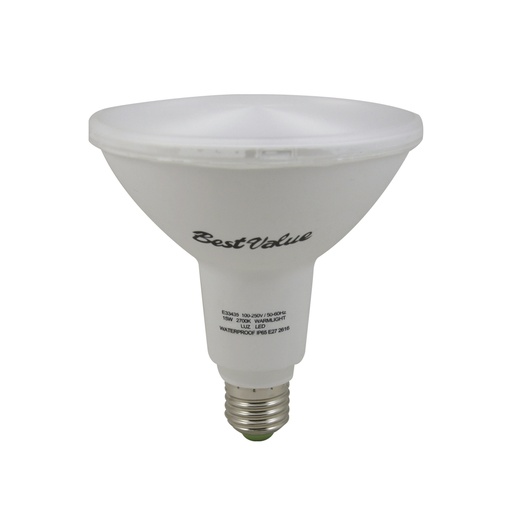 Lampara Par 38 Led 15w 6400k E27. Blanco.