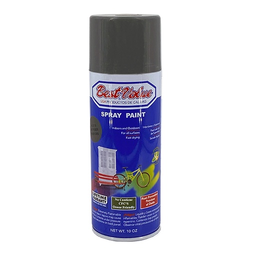 Pintura Spray Gris Anti Oxido. 10 Oz. (en Spray)