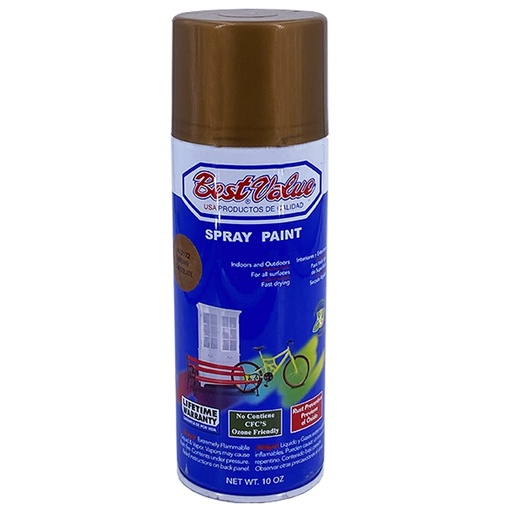 Pintura Spray Chocolate. 10 Oz. (en Spray)