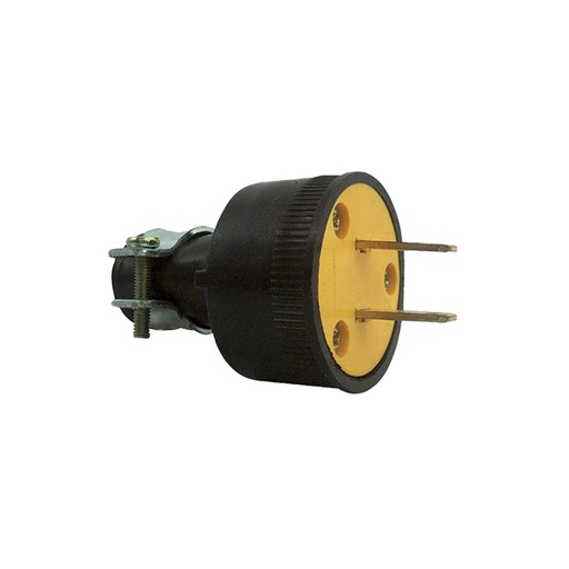 Enchufle Con Abrazadera Rockwell 125v. Caucho. 1-1/2 X 1-5/8