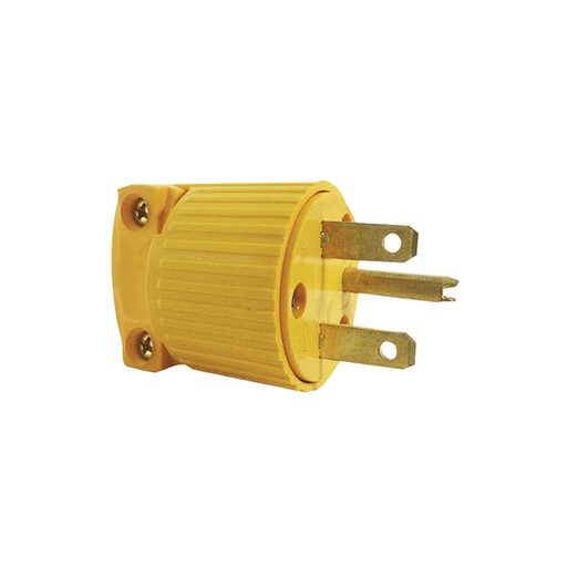 Enchufle Industrial 15a/250v Polarizado. Abs. 1-1/2 X 1-5/8
