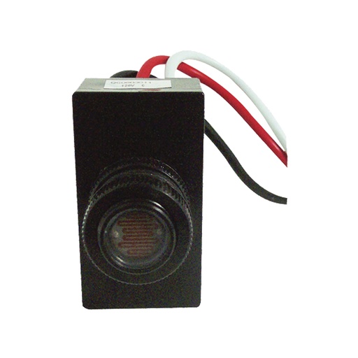 Control Fotoelectrico 110-130v 50/60hz Ul Rockwell. Negro. 1-1/8 X 1-3/4 2