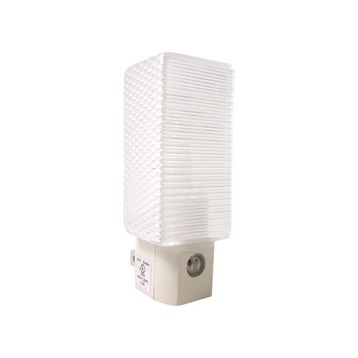 Lamparita De Noche Automaticarockwell. Blanco. 1-1/4 X 3-3/4 1-3/4