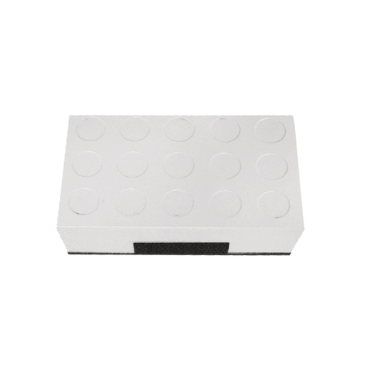 Timbre Ding Dong Rockwell 120v Liso. Blanco. 5-1/4 X 3-3/8 1-1/2