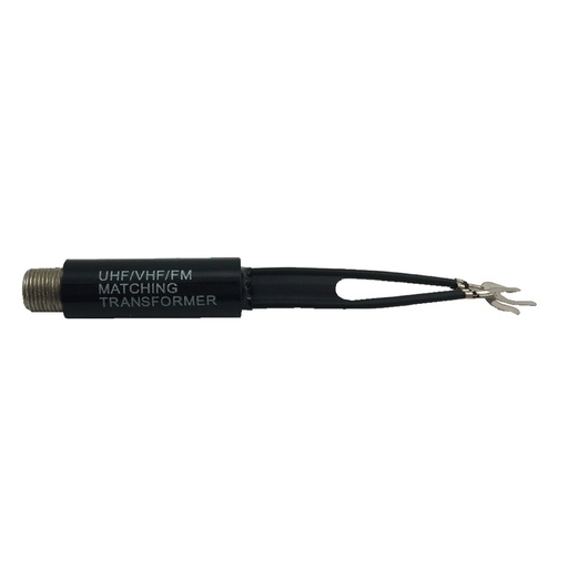 Tranformador Coaxial A Cable (d). Negro. 300 Ohm