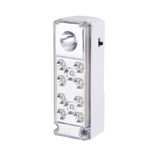 Lampara Emergencia Mini Led D/pared. Blanco. 2-5/8 X 5