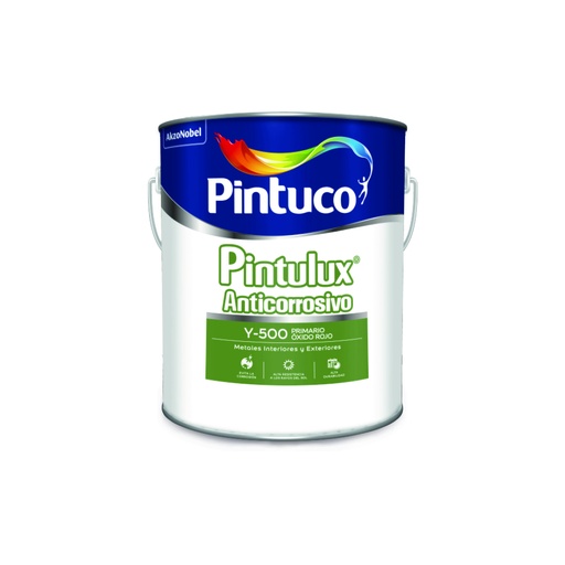 Anticorrosivo Primer Oxido De Hierro Y500 1 Gl (3. 785l)
