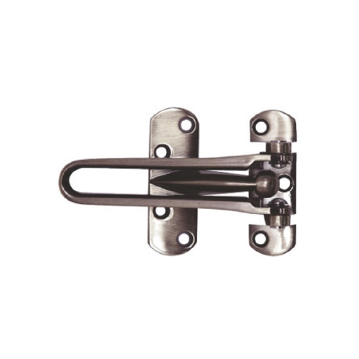 Broche D/seguridad Para Puerta Plateado. Niquelado. 4