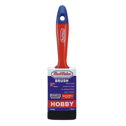 Brocha Hobby 2 Cerda Natural M/plast. Natural.