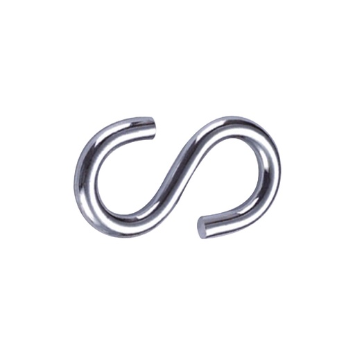 Gancho S Para Cadena De 5/16 (). Plateado. 5/16(8mm)