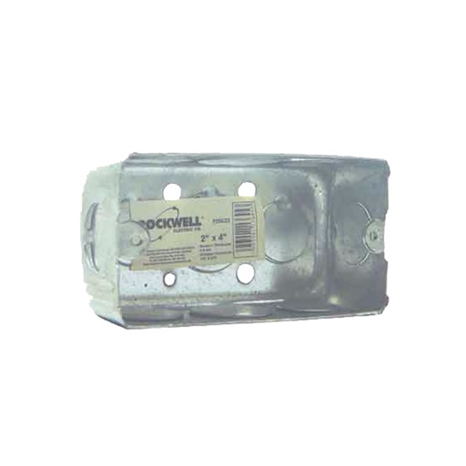Cajilla Electrica 2 X 4 Liviana. Metal Galvanizado. 0. 8mm
