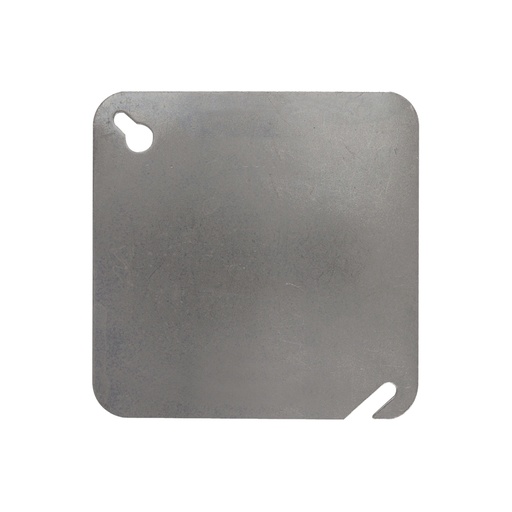 Tapa Cuadrada Ciega. Metal Galvanizado. 4 X