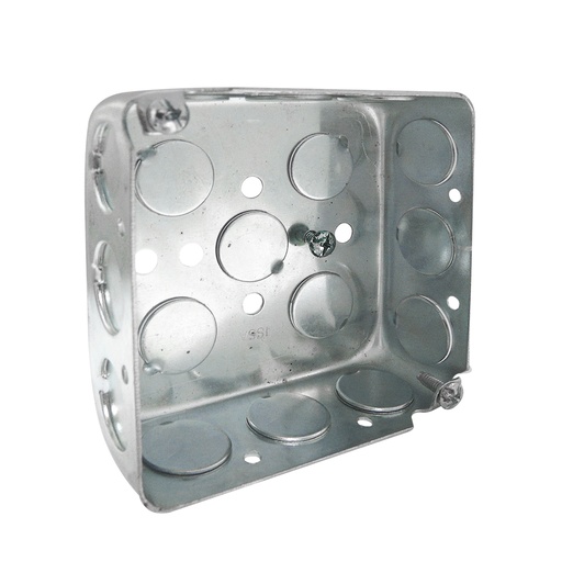 Cajilla Electrica 4 X 4- 1/2. Metal Galvanizado. 1. 2mm