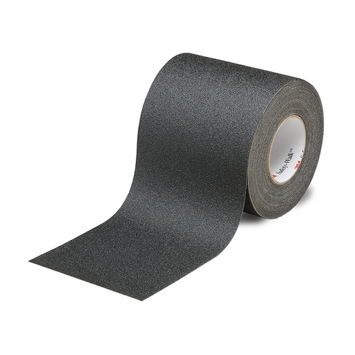 Cinta Antideslizante 3m Negra 4 X 60' #610. Negro.
