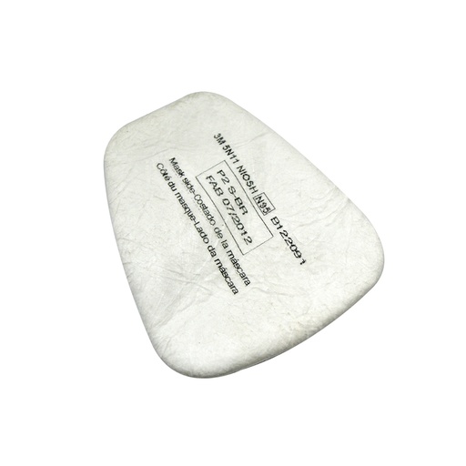 Prefiltro #5n11 Para Respirador #r6211. Blanco. 5n11. (en Spray)