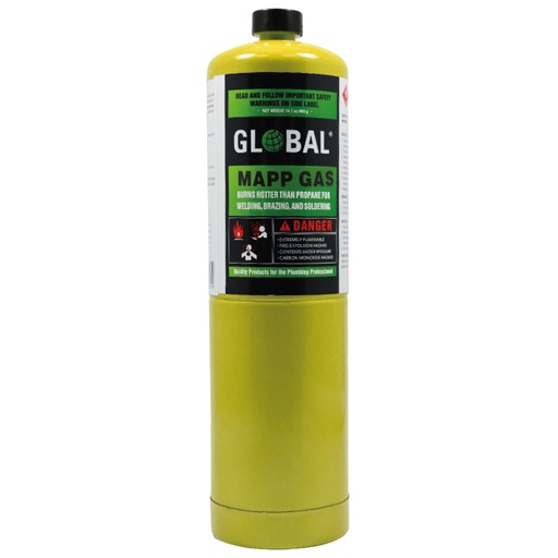 Cilindro Gas Mapp Global. Amarillo. 14. 1oz