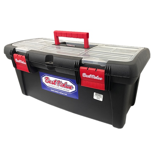 Caja Herramientas Plastica 22 Panal. Resina Sintetica. 22x10. 4x9. 8