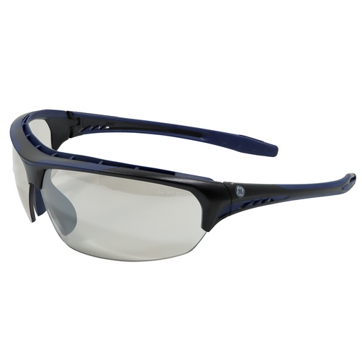 Lentes Seguridad Negro-indigo/negro-indigo Espejo Ae Ge. Negro/indigo