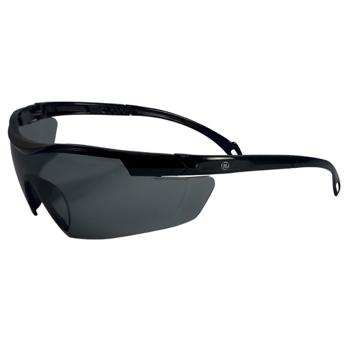 Lentes Seguridad Negro Ahumado Ae Ge.