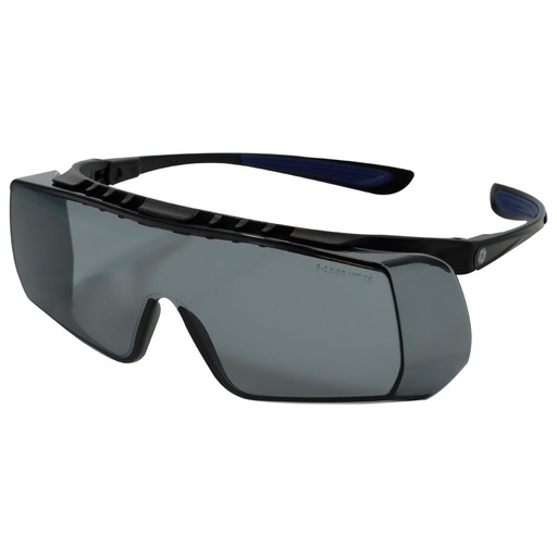 Lentes Seguridad Negro/negro Ahumado Ge.
